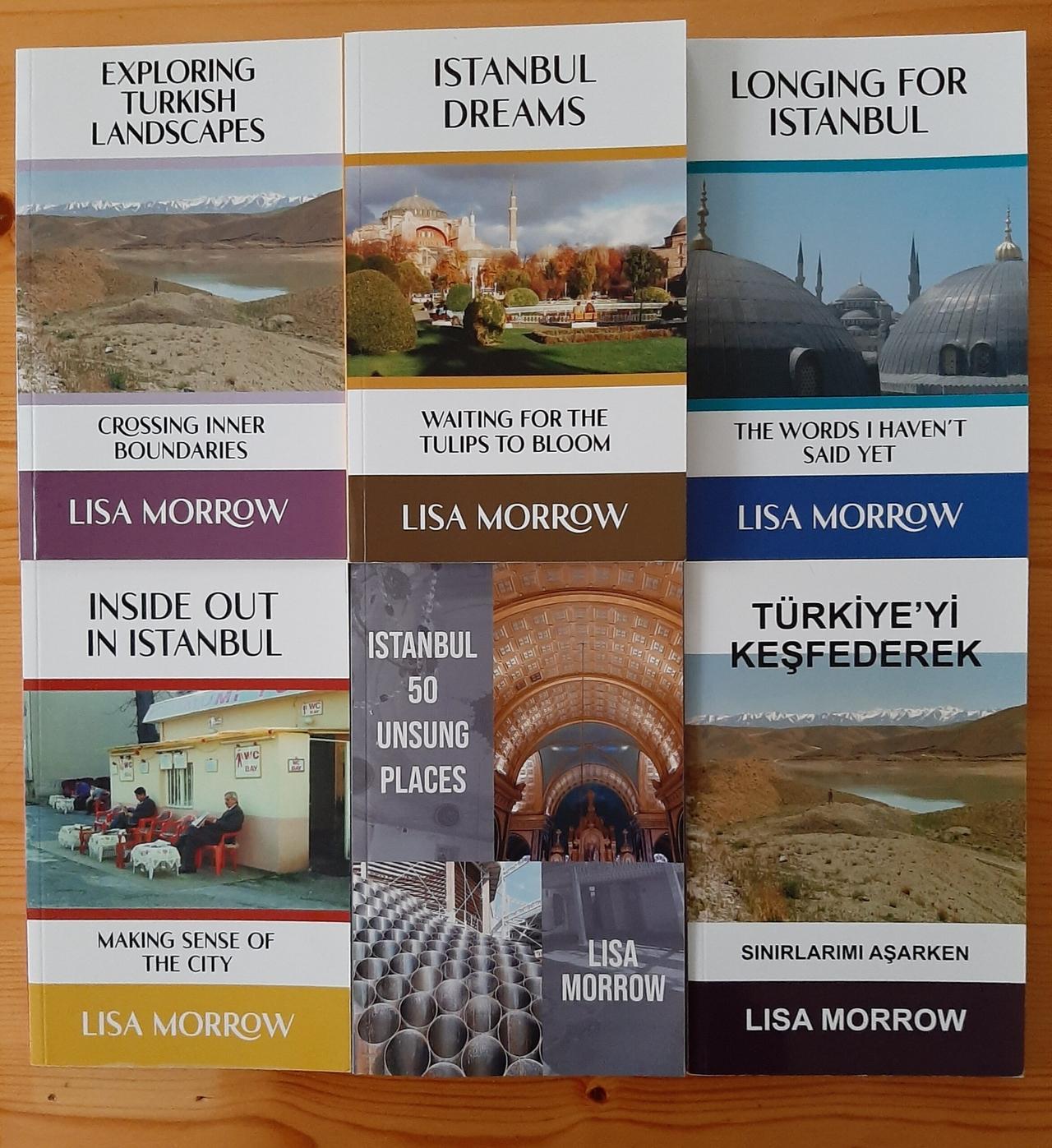 Lisa Morrow’s travel memoirs, essay collections and guides to lesser known places across Istanbul and Türkiye, accessed on November 21, 2025. (Photo via Inside Out)