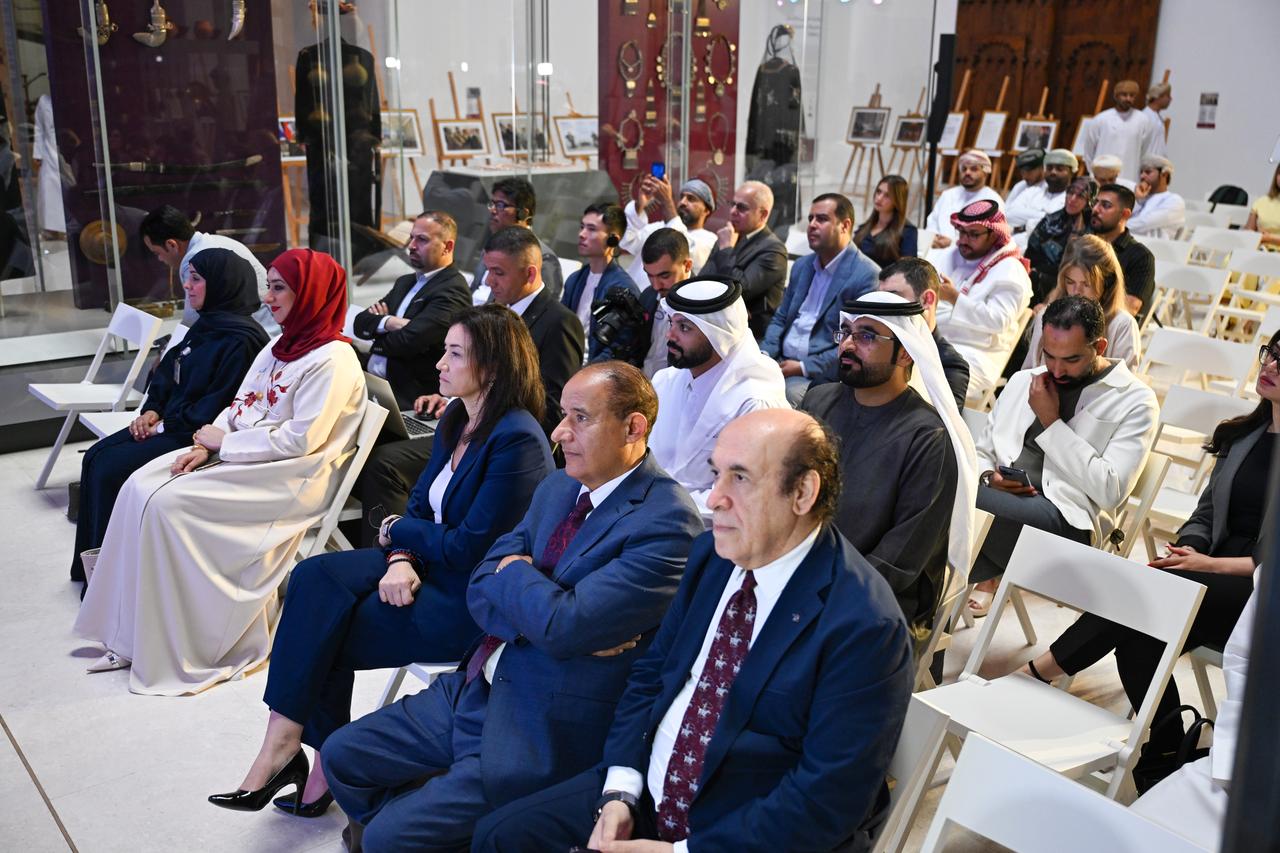 A talk titled “Extended Civilizational Heritage Between Oman and the World” was held in Muscat, the capital of Oman on Nov. 18, 2025. (AA Photo)