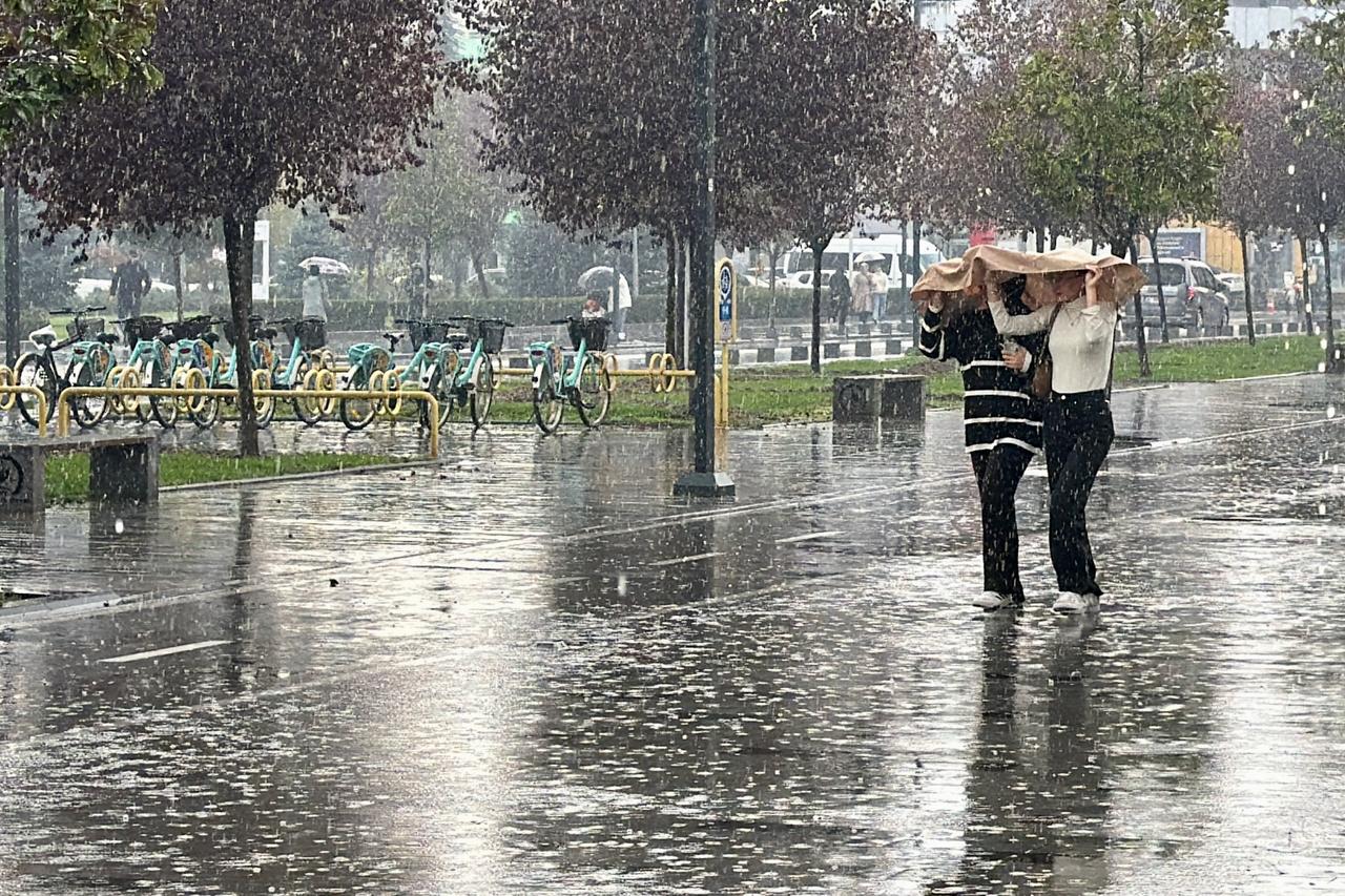 Meteorology issues strong rain warning for western and central Türkiye