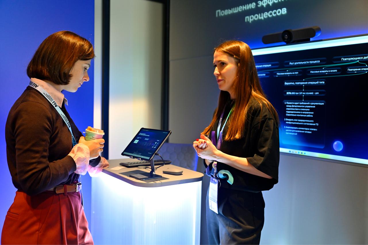 Facing sanctions but seeking a place in the global tech race, Russia is trying to ‘step up’ with new robotics and domestic AI models, Russia, Nov. 24, 2025. (AA Photo)