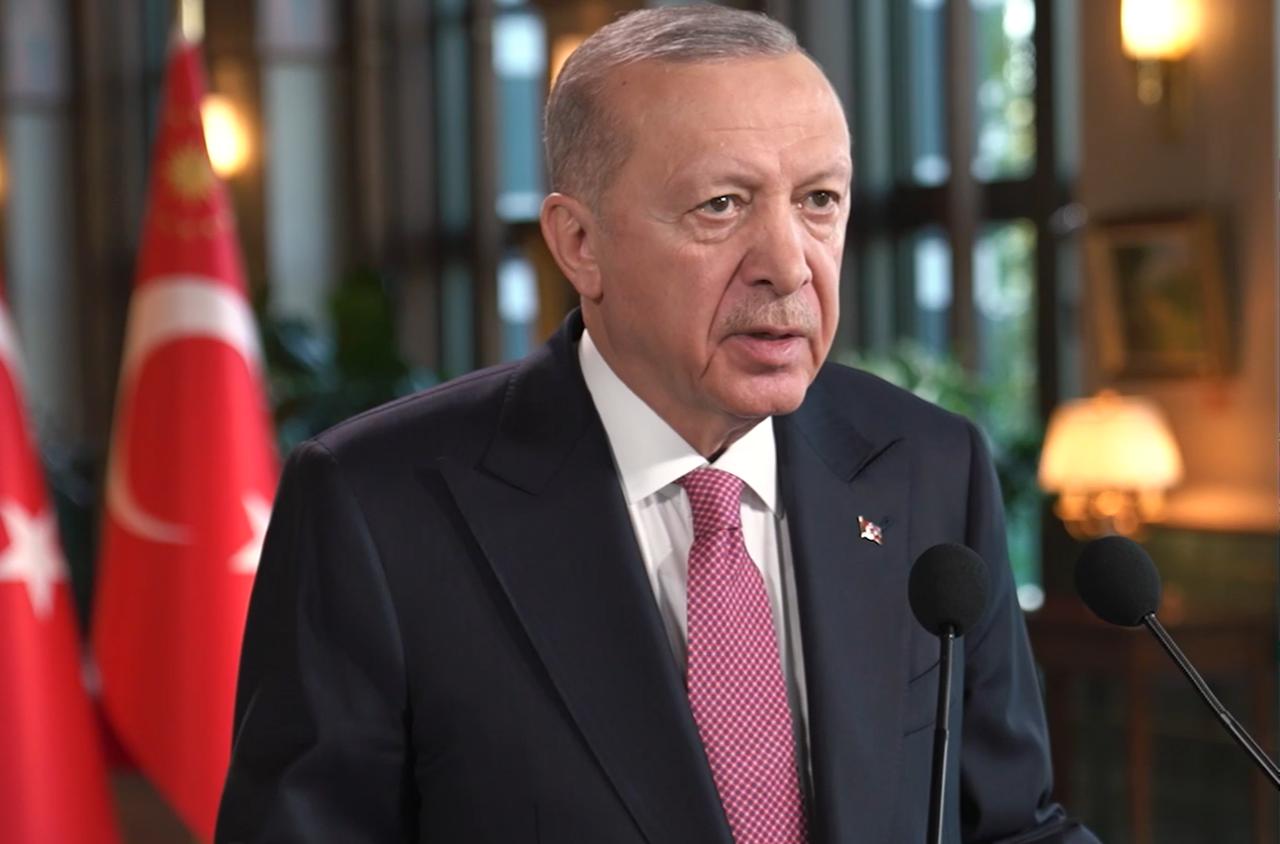 Cumhurbaşkanı Recep Tayyip Erdoğan, 24 Kasım 2025'te İstanbul'da düzenlenen 