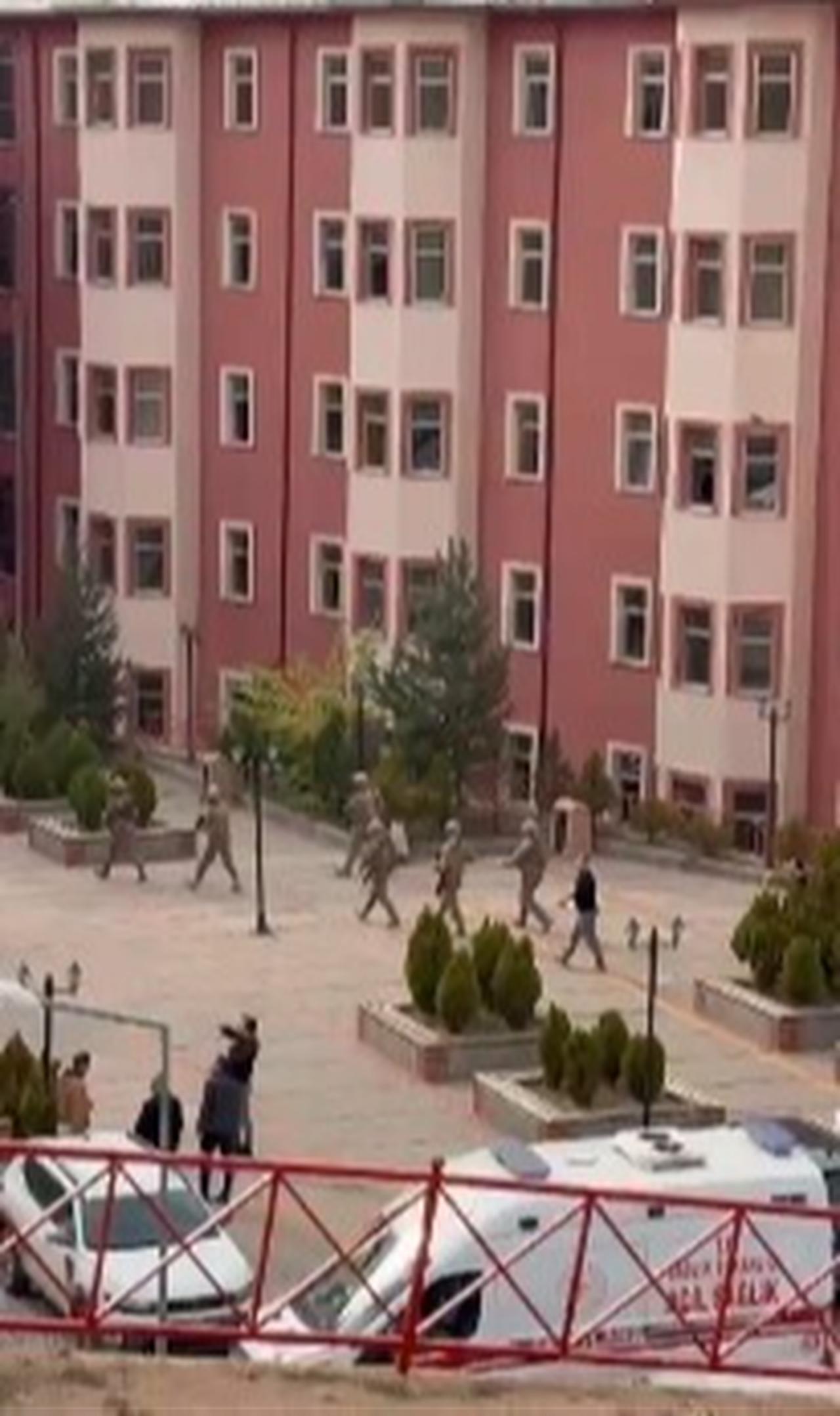 Photo shows a view of Faculty of Engineering and Natural Sciences on Gumushane University’s main campus in Gumushane, Türkiye on Nov. 26, 2025. (IHA Photo)