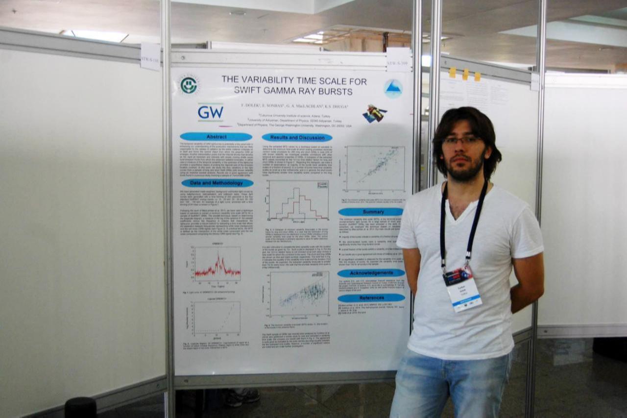 Turkish physicist Dr. Furkan Dolek, who worked at CERN and Fermilab, accessed on Aug. 31, 2025. (IHA Photo)