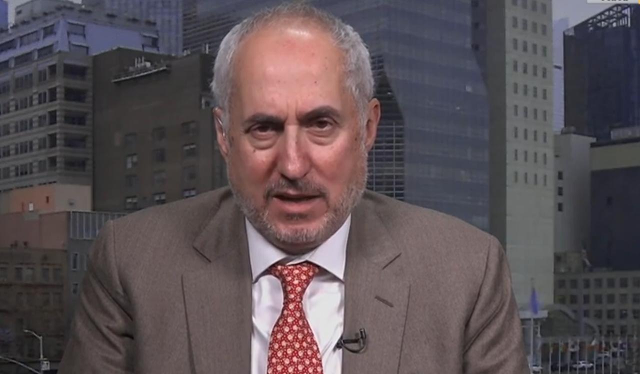 U.N. spokesperson Stephane Dujarric in an interview with Al Jazeera ( Photo via Al Jazeera)