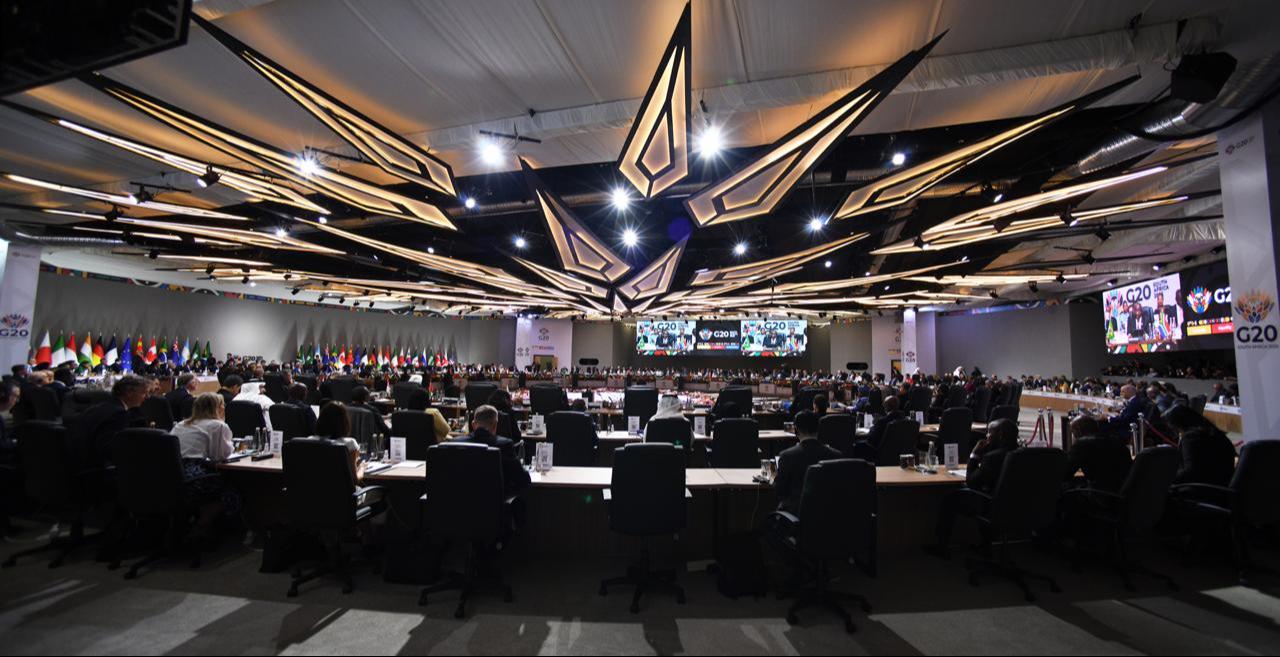 Leaders attend the G20 Leaders Summit in Johannesburg, South Africa, on Nov. 22, 2025. (AA Photo)