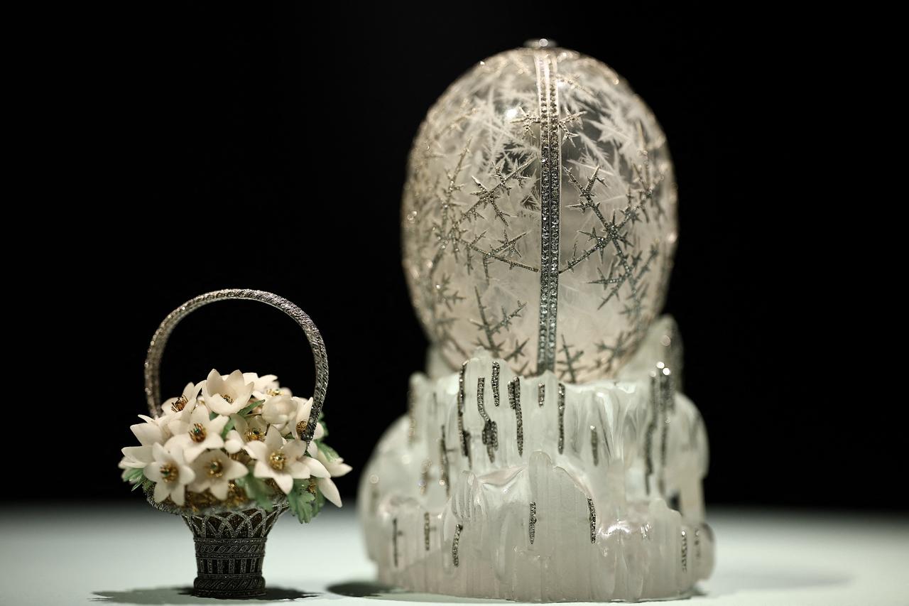 Faberge's 'Winter Egg' to lead London auction with record estimate