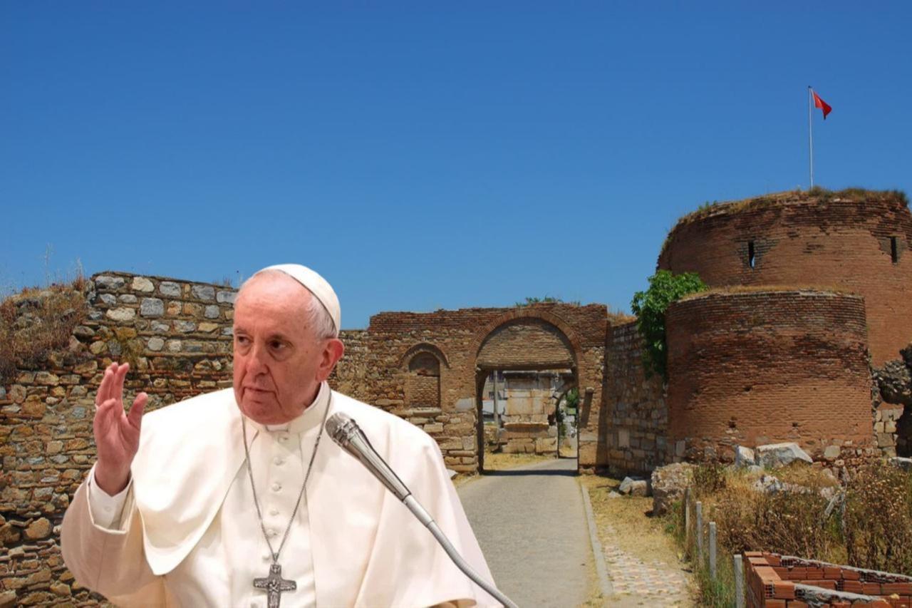 2,000-year-old curse tablet displayed in Turkish basilica ahead of Pope’s visit