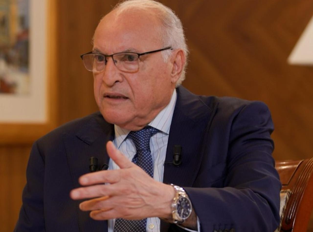 Algerian Foreign Minister Ahmed Attaf, in an interview with a state-run Algerian channel, on November 3, 2025. ( Photo via Algeria International channel)