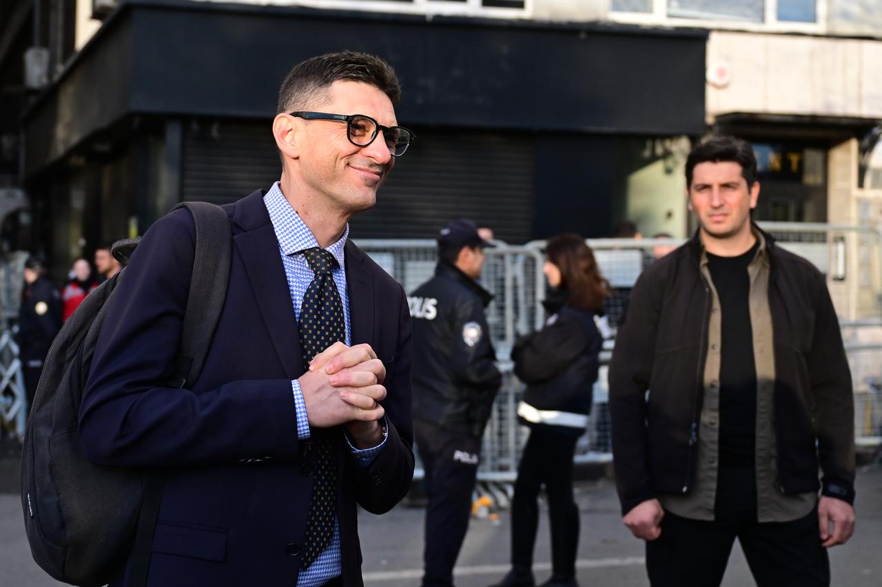 Pope Leo XIV meets father of slain teen Mattia Ahmet Minguzzi in Istanbul