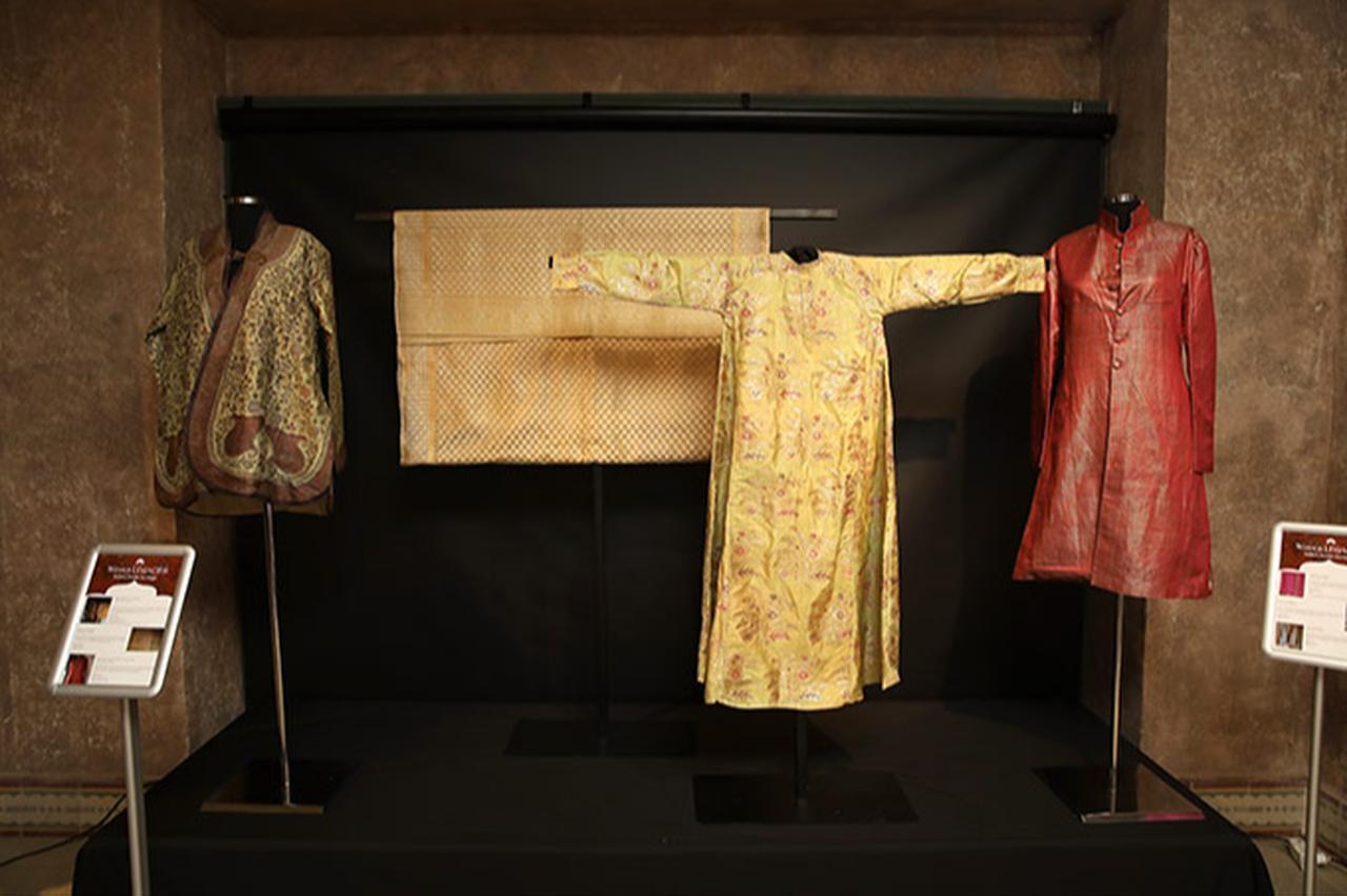 Royal outfits from the Chowmahalla Palace Collection. (Photo via the voice of India)