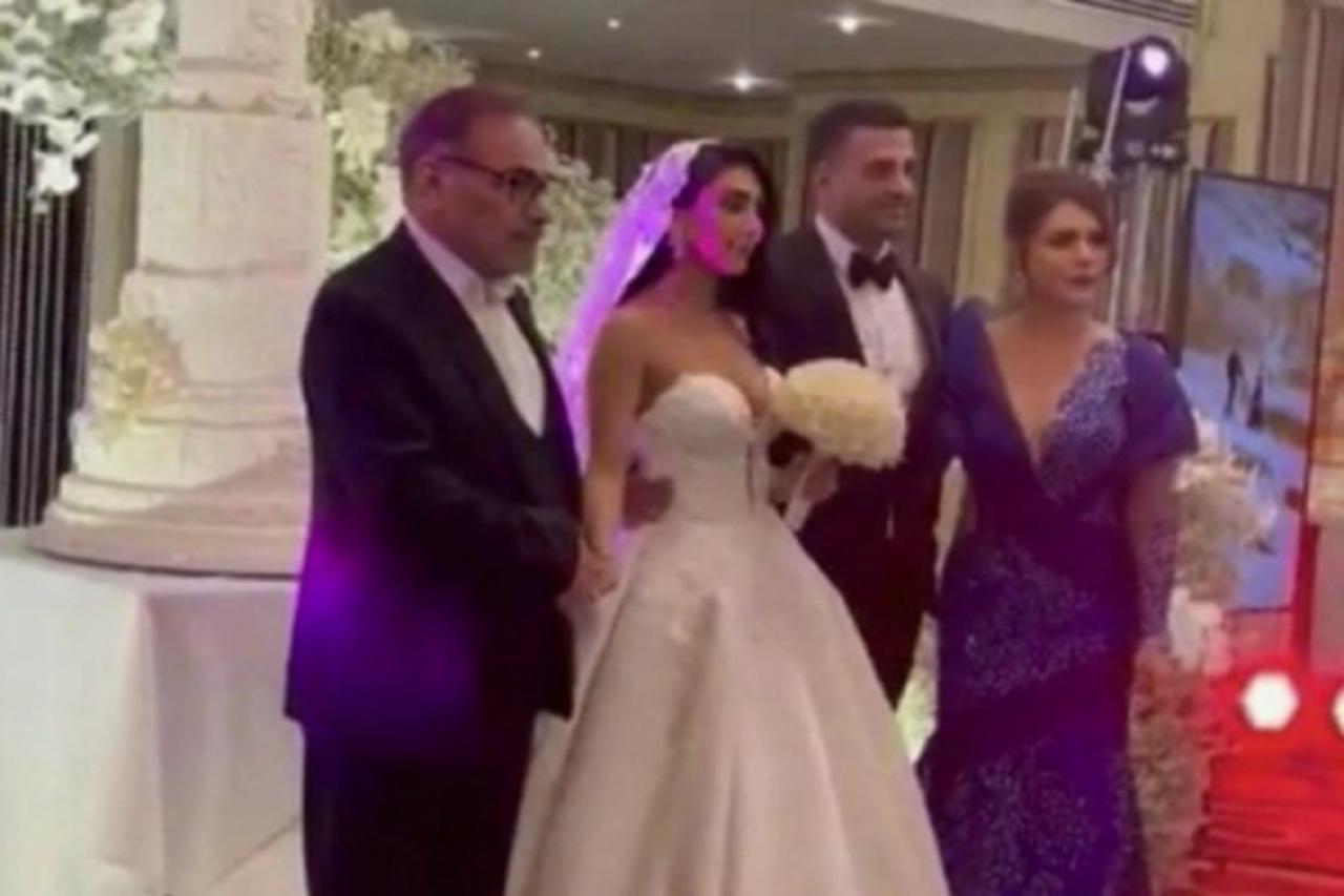 A leaked image from the lavish wedding allegedly linked to Ali Shamkhani’s family sparked public outrage over Iran’s strict dress codes and elite privilege