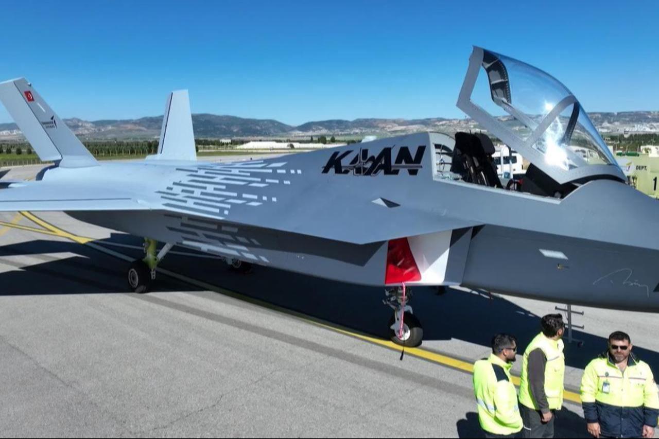 The second flight of the national combat aircraft KAAN carried out successfully in Ankara, Türkiye on May 06, 2024. (Photo via Turkish Defence Industries Presidency)