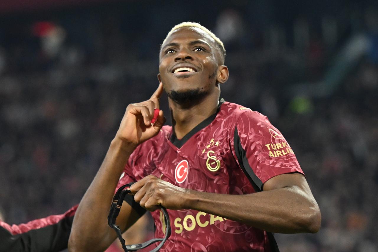 Osimhen hat trick powers Galatasaray past Ajax in Champions League clash