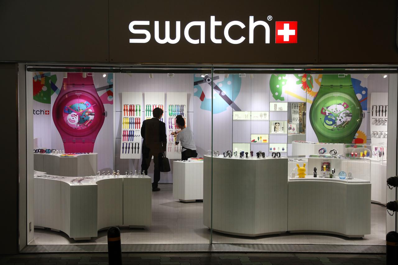 Photo shows a Swatch store in Osaka, Japan, accessed on Nov. 9, 2025. (Adobe Stock Photo)