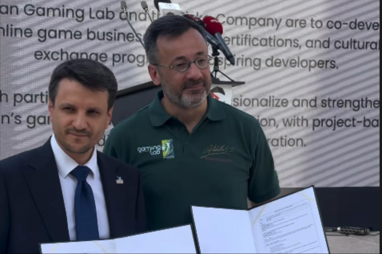 Türkiye’s DIGIAGE  signed partner agreement with Jordan’s Maysalward to launch a six-month accelerator program worth $250,000, dedicated to training and supporting emerging game developers in the Middle East ( Photo via Instgram / @Maysalward )