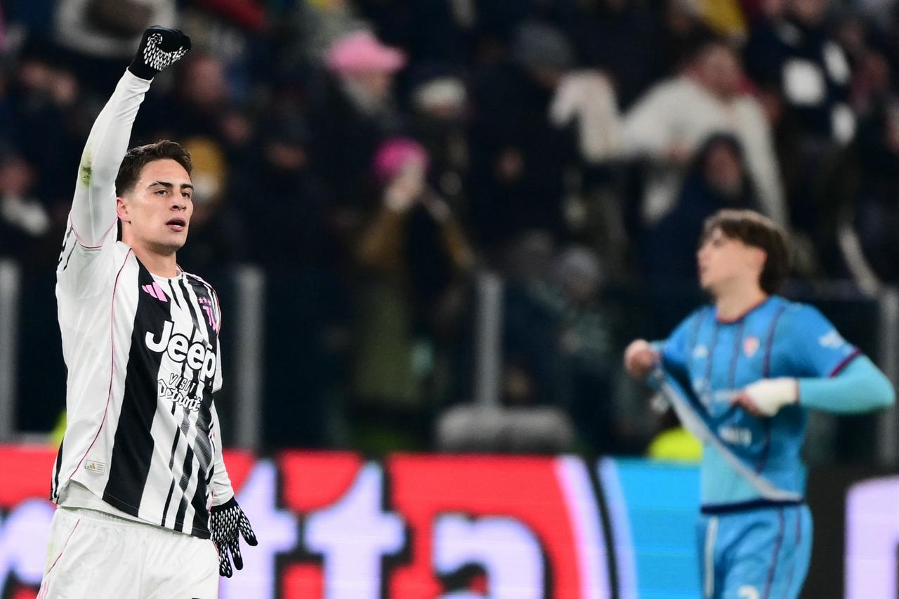 Kenan Yildiz breaks Juventus legend Del Piero’s record in 2-1 victory over Cagliari
