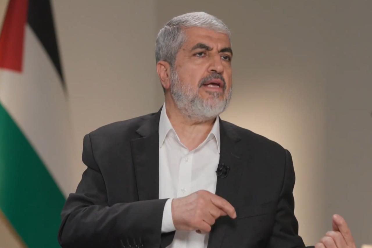Hamas official Meshaal outlines movement’s position on disarmament
