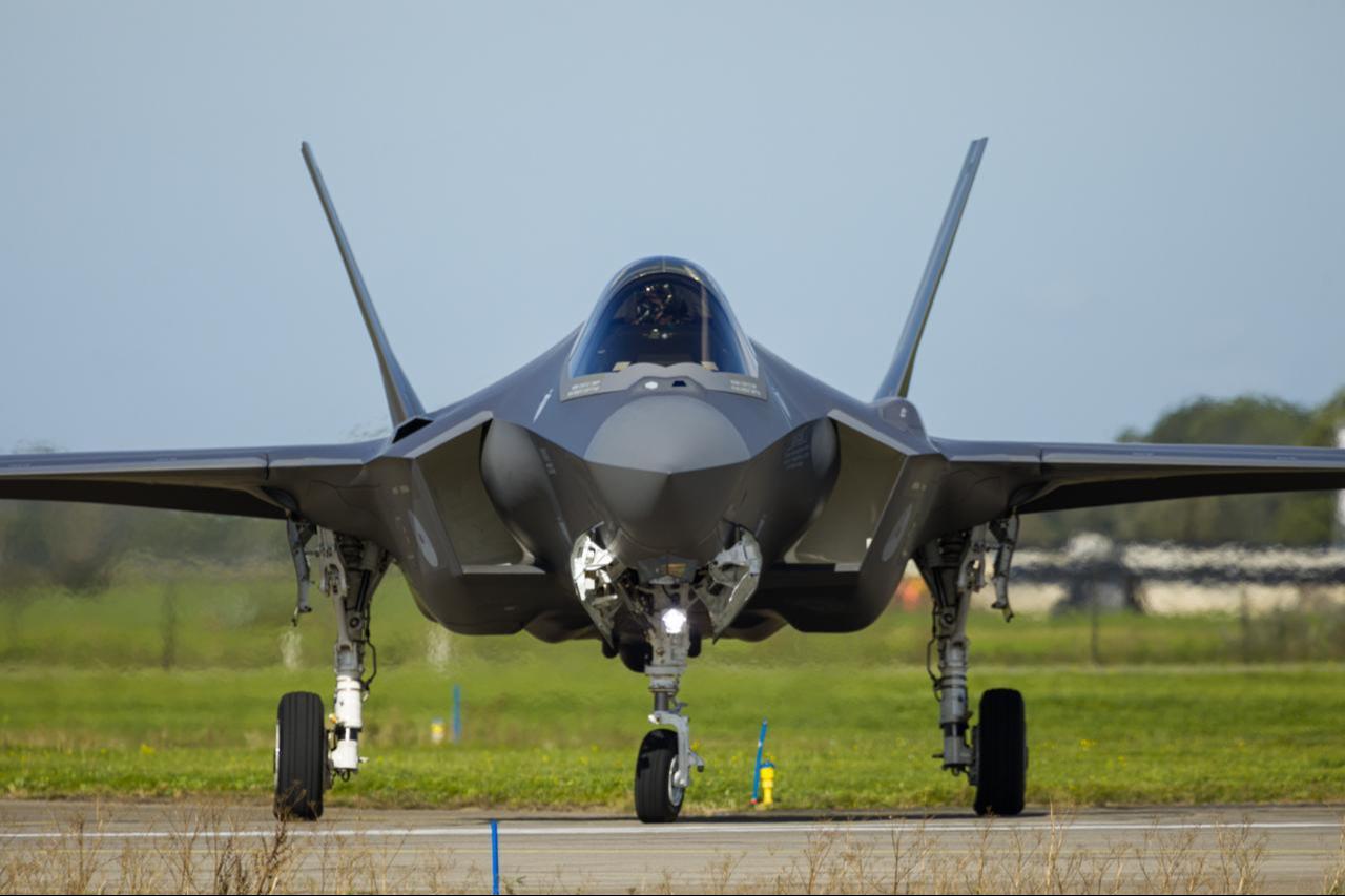 An F-35 preparing for takeoff in Leeuwarden, Netherlands, Oct. 4, 2024. (Adobe Stock Photo)