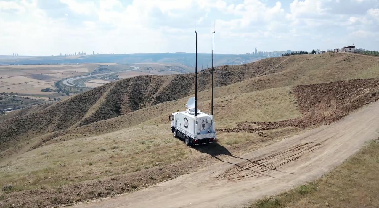 ASELSAN develops KETUM, which provides fast and secure police communications and ensures uninterrupted connectivity during emergencies, in Ankara, Türkiye, Dec. 11, 2025. (AA Photo)