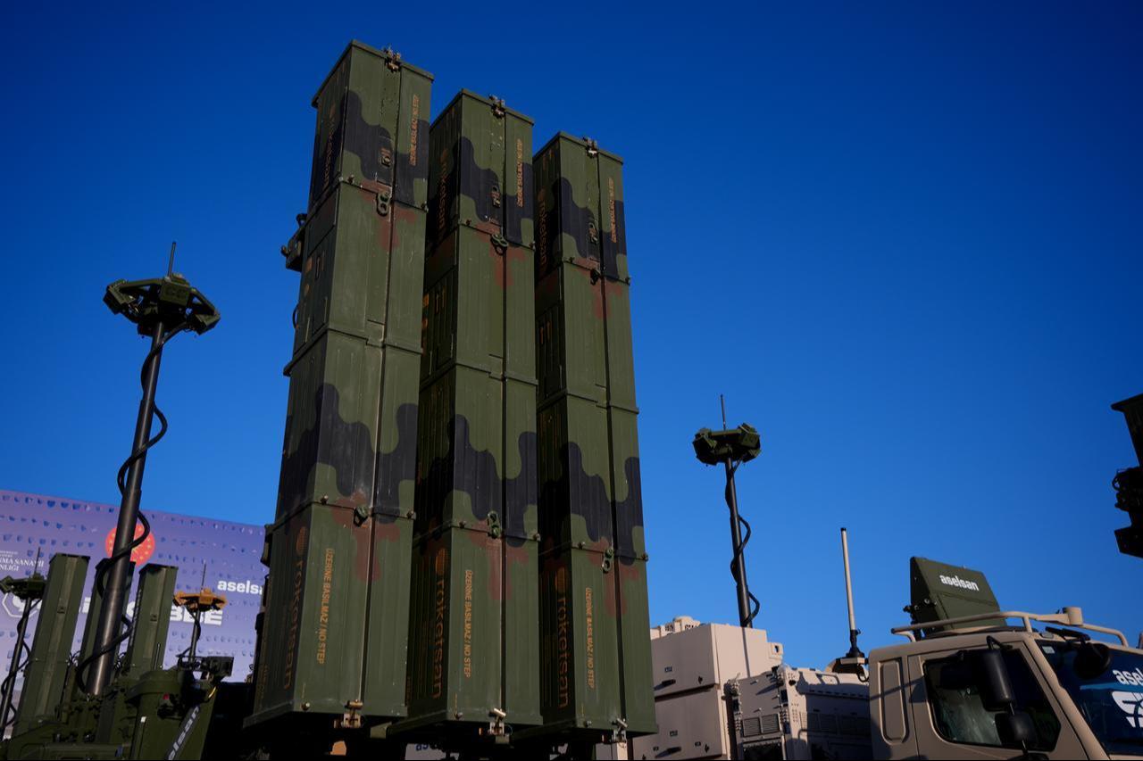 Steel Dome Components are seen in the photo in Ankara, Türkiye, August 27, 2025. (AA Photo)