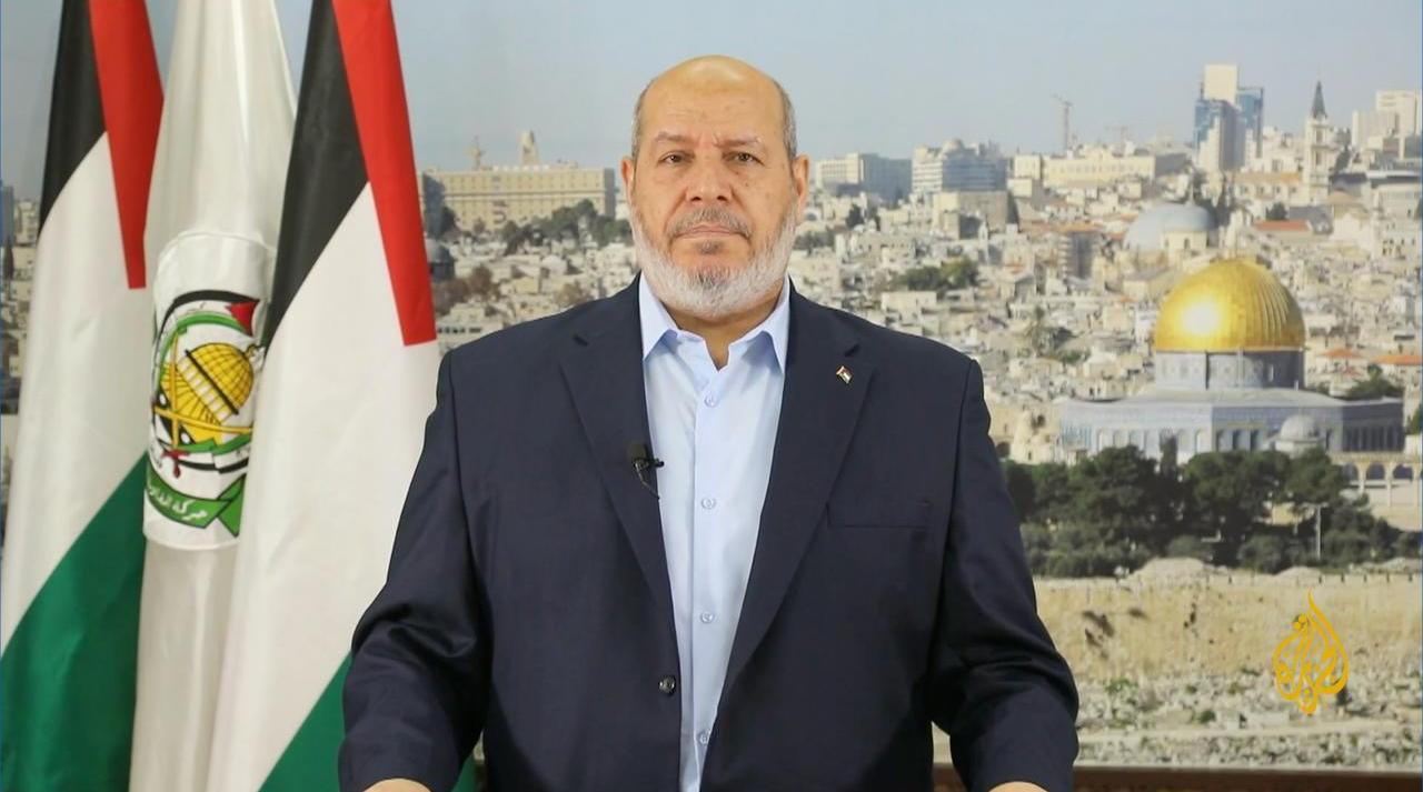 In a televised speech, Hamas chief in Gaza Khalil al-Hayya confirmed that Saad lost his life in the Israeli attack on December 14, 2025. (Photo via Al Jazeera)