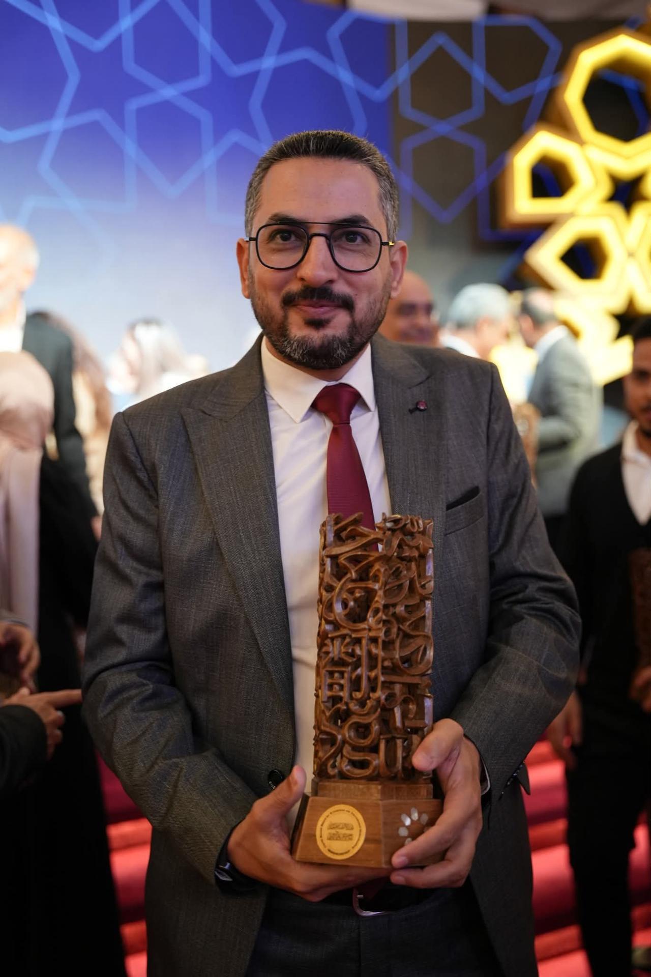 In the category of translation from Turkish into Arabic, Mohamed Abdel Aaty Mohamed secured second place for his translation of The Revolt of Muhammad Ali Pasha: The Egyptian Question, 1831–1841 by Sinasi Altundag. ( Photo via Facebook /@The Sheikh Hamad Award for Translation and International Understanding )
