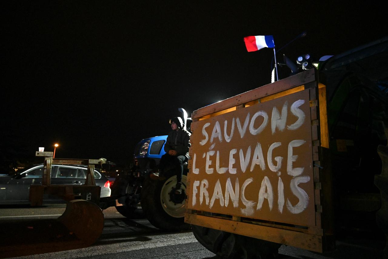 France says livestock outbreak contained as farmers push back against cattle cull Image