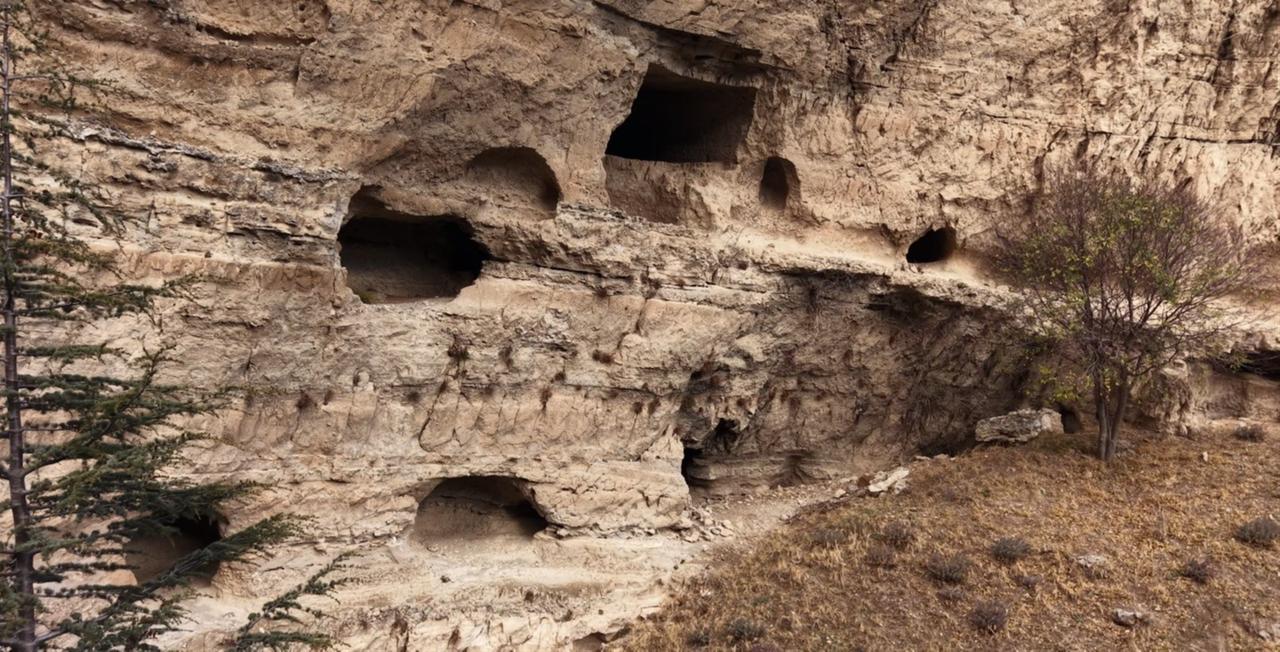 A view of Serencay Canyon in Burdur, Türkiye, Dec. 16, 2025. (IHA Photo)