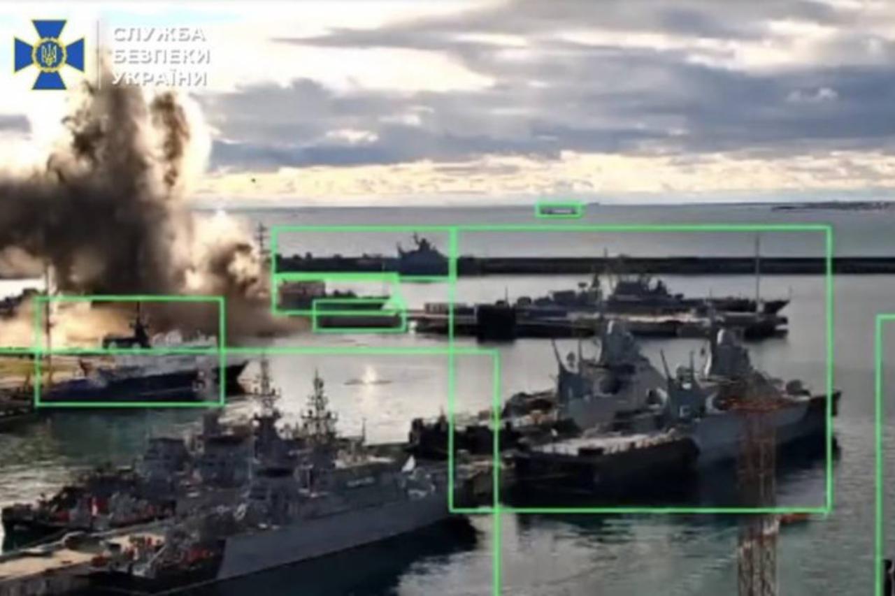 Ukraine unveils ‘Sub Sea Baby’ drone in strike on Russian submarine at Novorossiysk