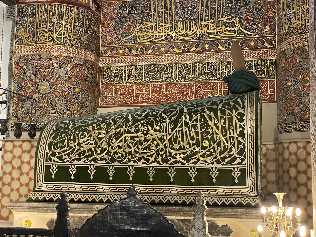 Mevlana’s tomb at the Mevlana Museum in Konya, Türkiye, Dec. 17, 2025. (Photo by Koray Erdogan/Türkiye Today)