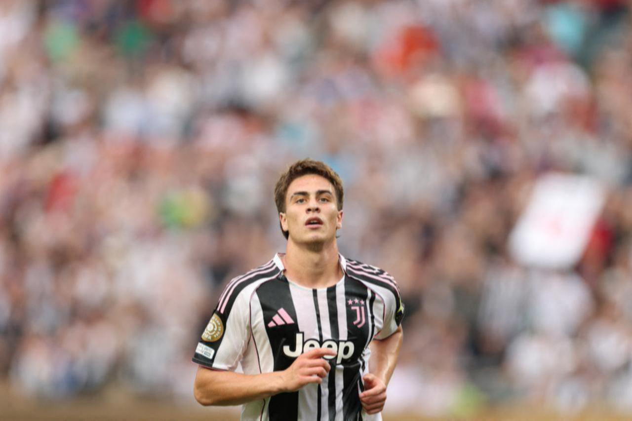 Juventus’ Turkish midfielder Kenan Yildiz celebrates after scoring his team’s second goal in Philadelphia, June 22, 2025. (AFP Photo)