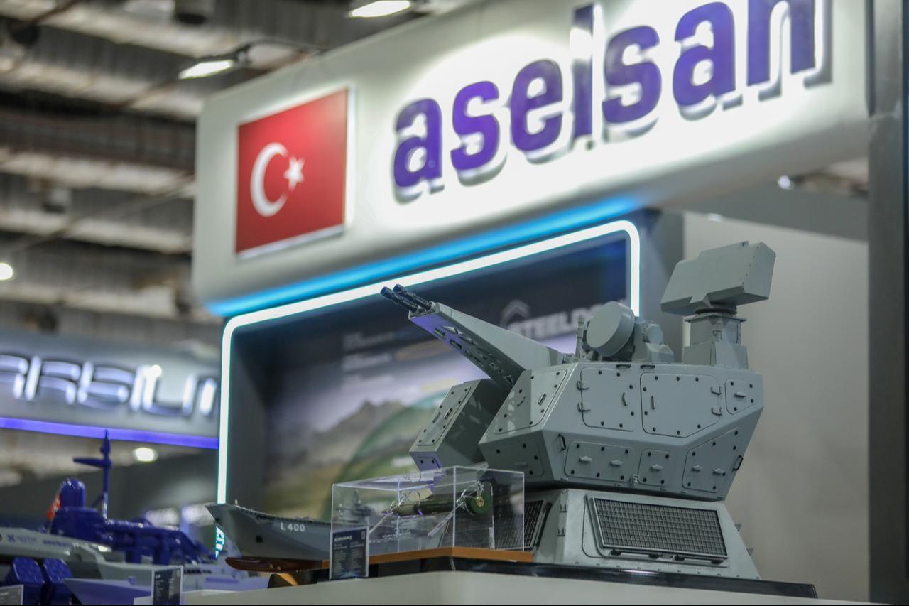 A view of Aselsans Gokdeniz on a stand during the 4th EDEX 2025 Egypt Defense Expo in Cairo, Egypt on Dec. 2, 2025. (AA Photo)