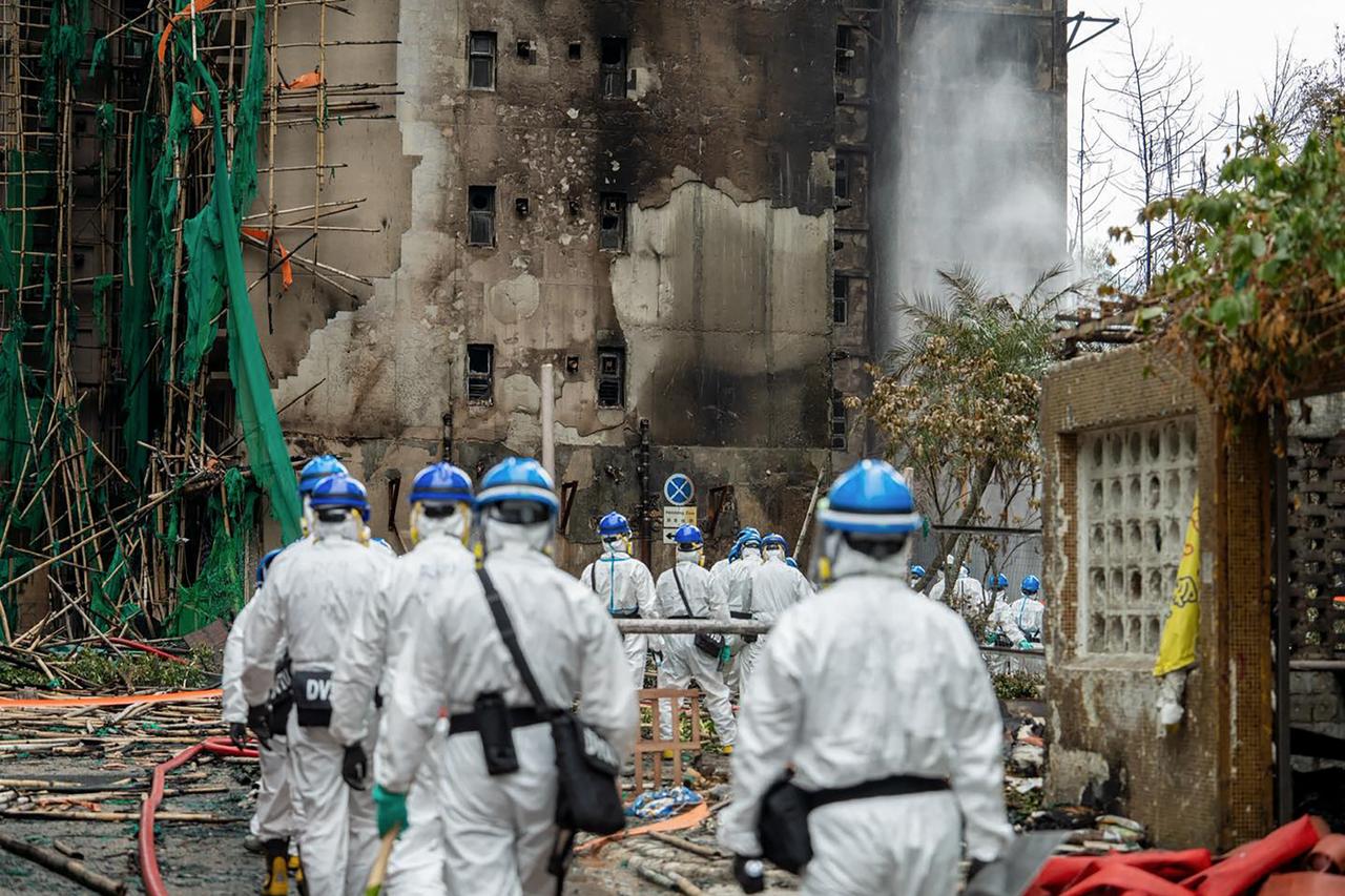 Hong Kong sets up independent committee to examine fatal tower fire