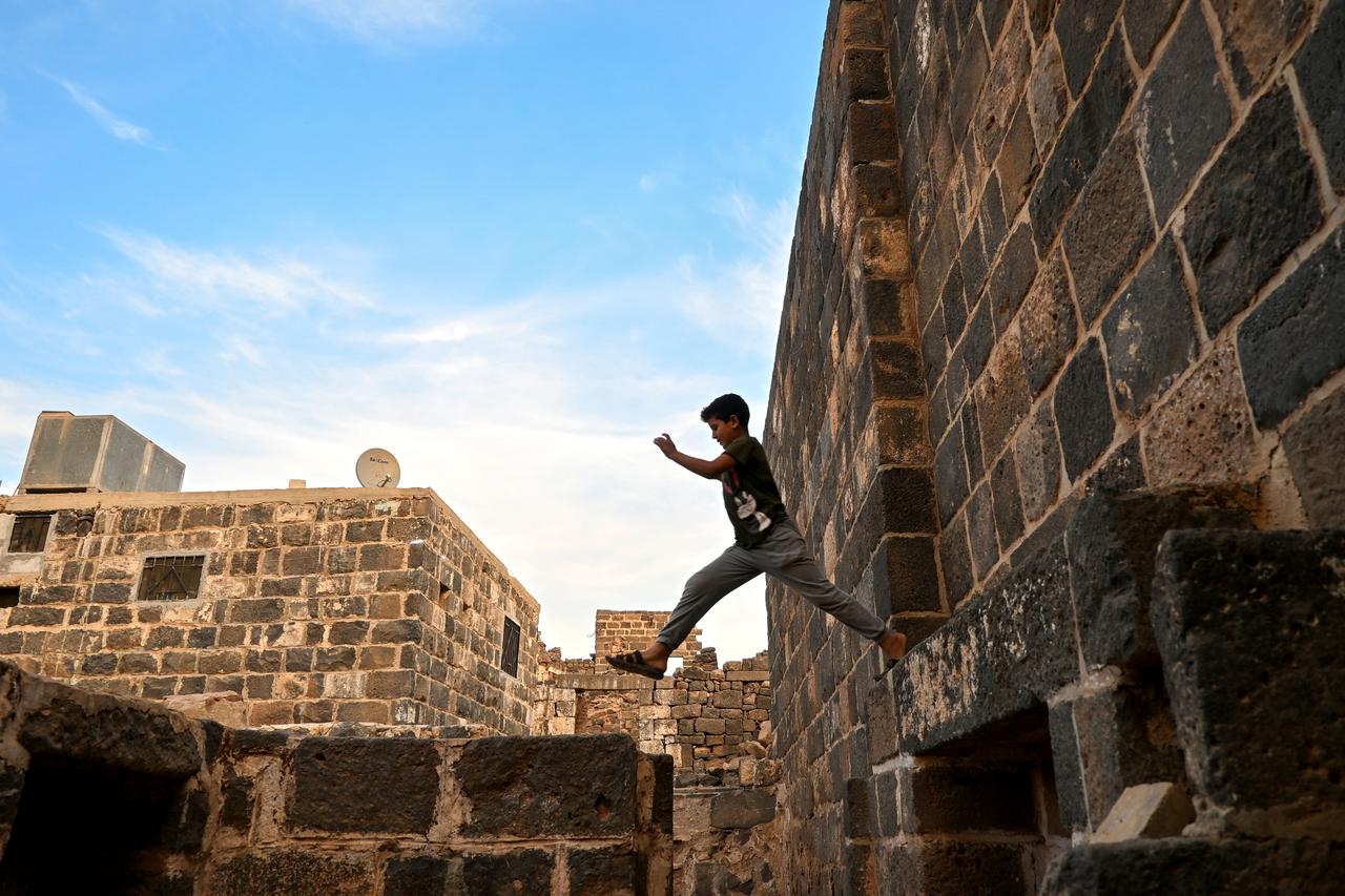 Syria's ancient city of Busra remains a remarkable crossroads of civilizations