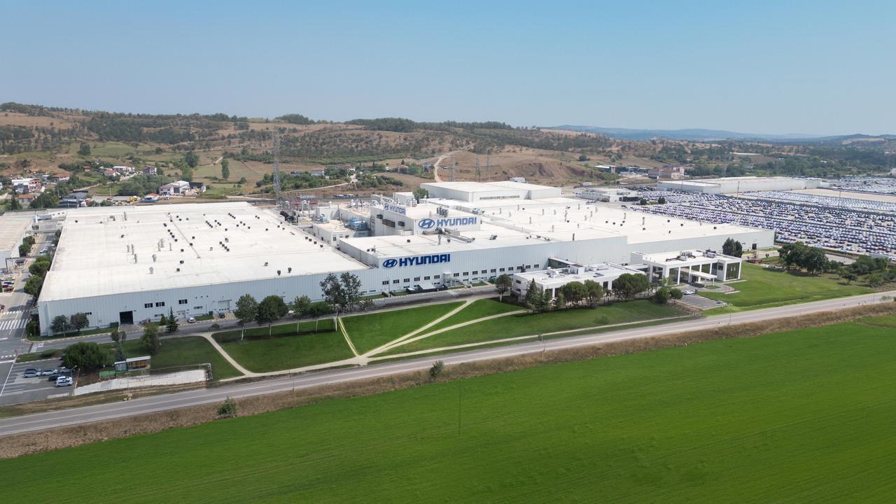 Aerial view of Hyundai’s manufacturing plant in Izmit district of Kocaeli, Türkiye, accessed on May 26, 2025. (Photo via osd.org.tr)