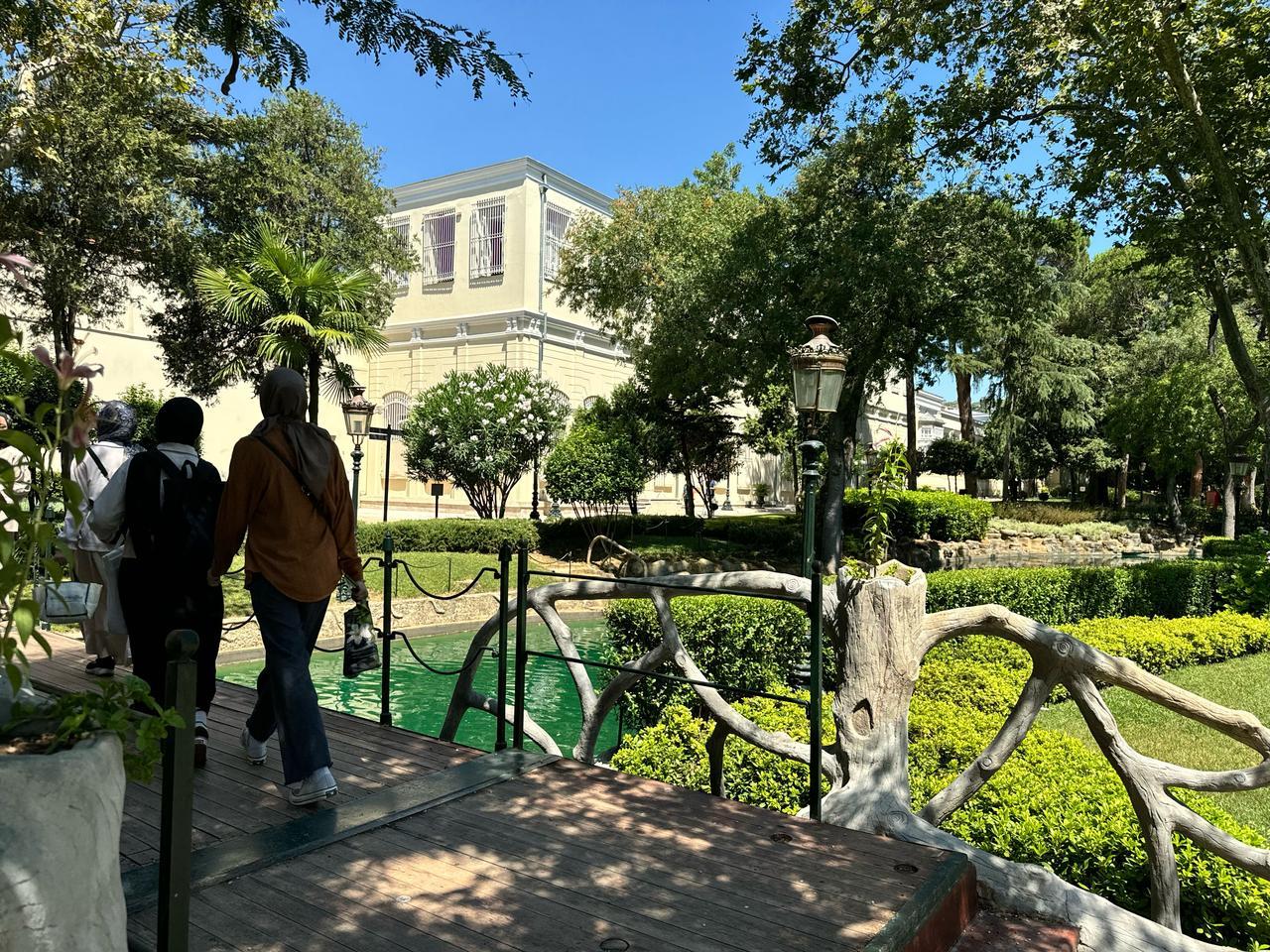 A general view from the garden of Yildiz Palace in Istanbul, Türkiye, July 21, 2025. (AA Photo)