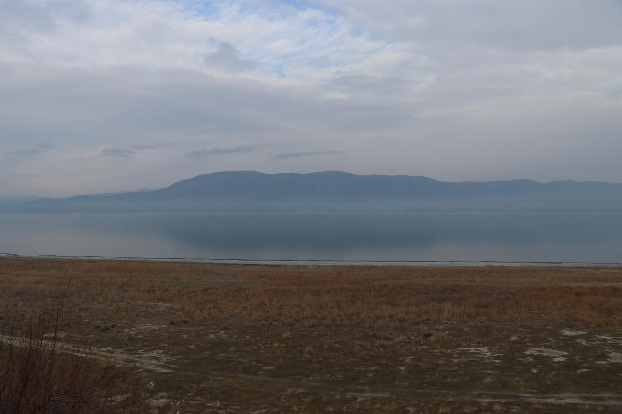 A view of Burdur Lake, Türkiye’s seventh-largest lake. December 22, 2025. (AA Photo)
