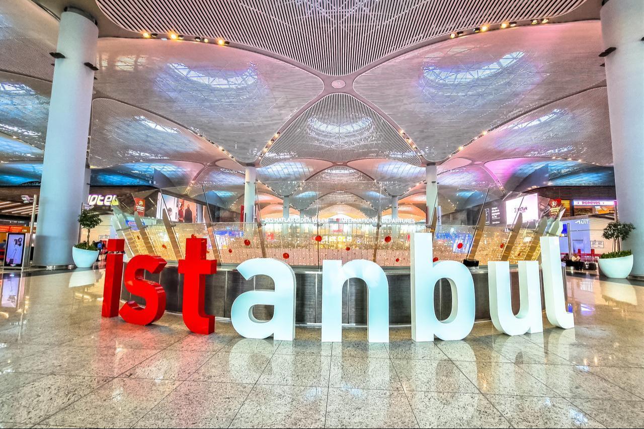 The entrance area of Istanbul Airport (IST), one of the world’s largest and busiest air hubs in Istanbul, Türkiye, November 25, 2023. (Adobe Stock Photo)
