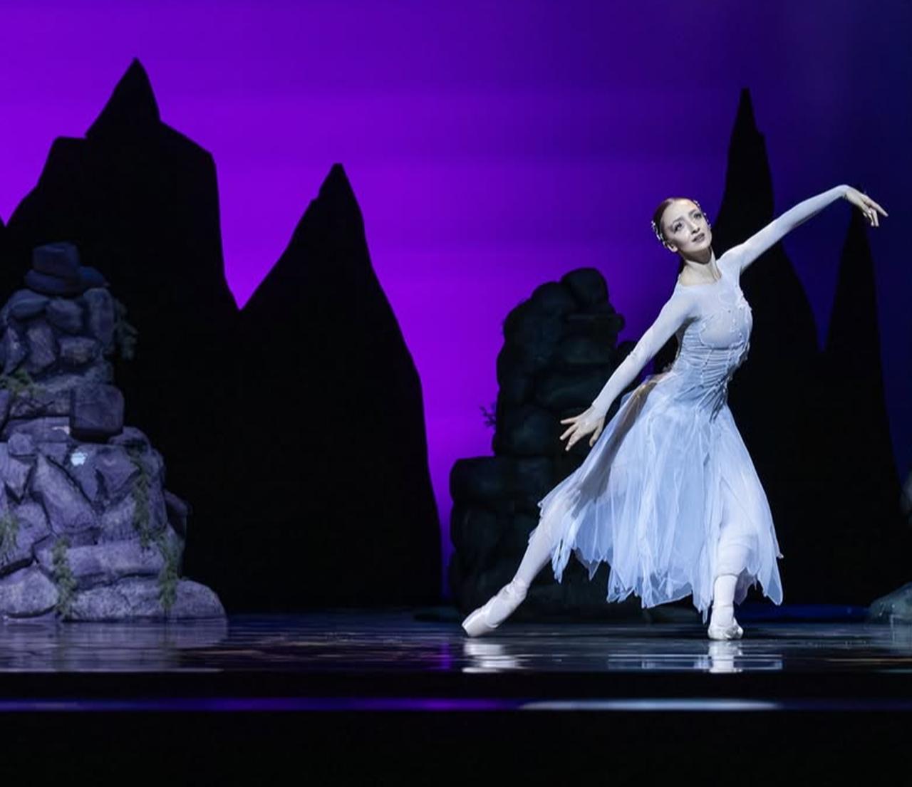 Buse Babadag performs a leading role during a production of the classic ballet Giselle in San Antonio, United States, on October 23, 2025. (Photo via Instagram / @buse_babadag)