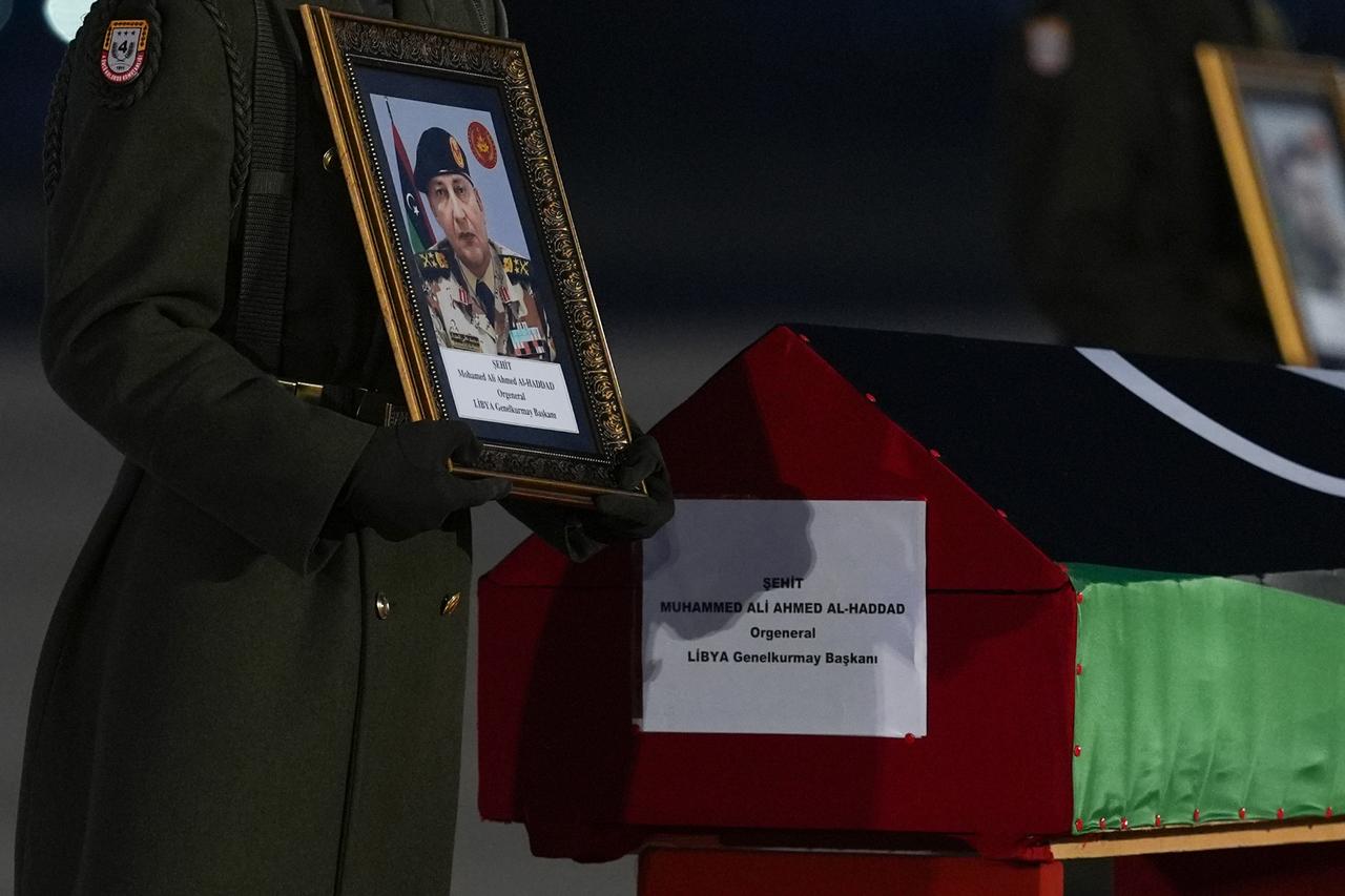 Türkiye holds funeral ceremony for Libyan military delegation killed in Ankara plane crash