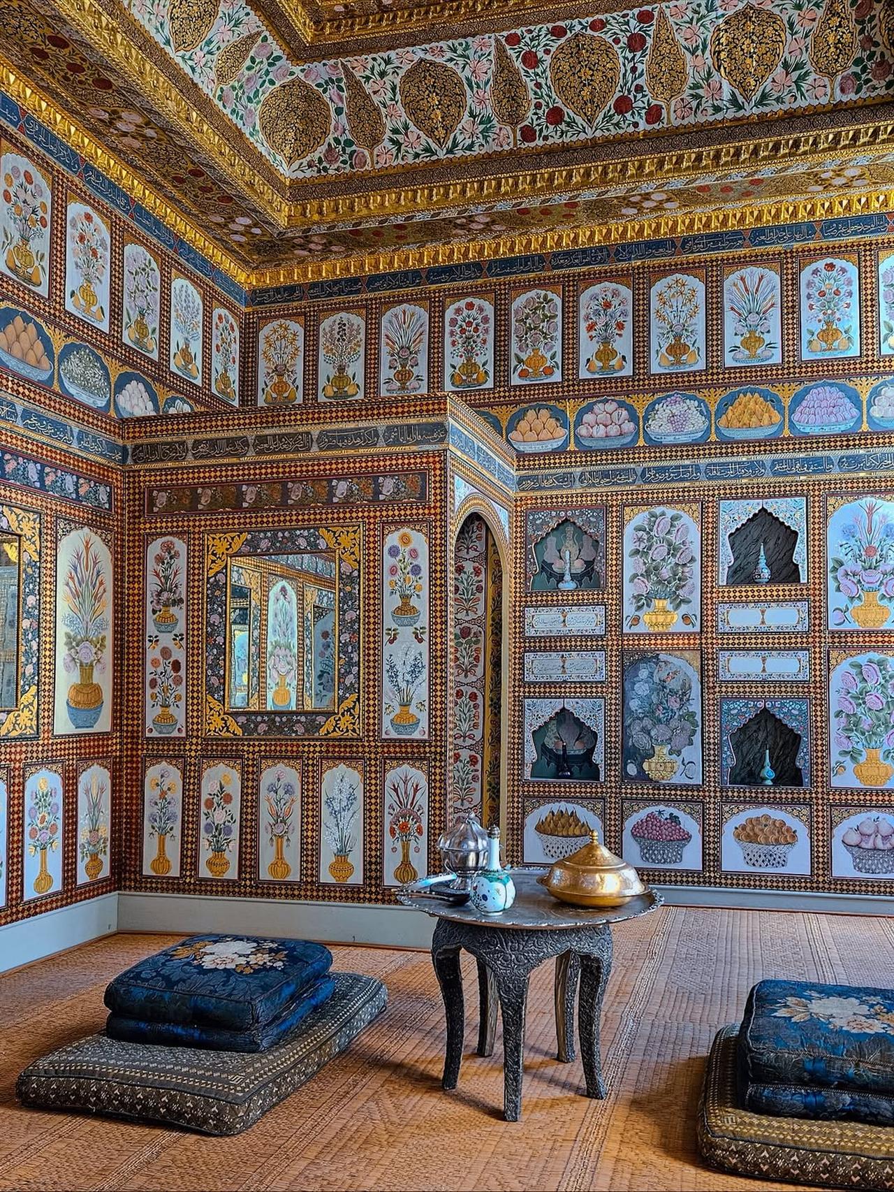 A view of the Fruit Room (Yemis Odasi), built for Sultan Ahmed III during the Tulip Era (1718–1730). (Photo via Instagram/@omarbabandesign)