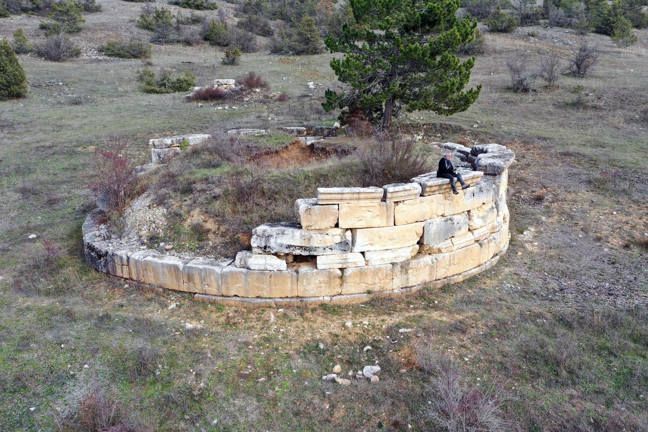 Ancient Paphlagonian burial mound opens to visitors in northern Türkiye