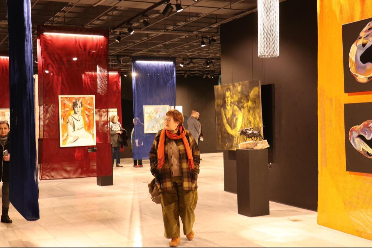The exhibition highlights the cultural connection between Istanbul and Sofia. December 4, 2025. (AA Photo)