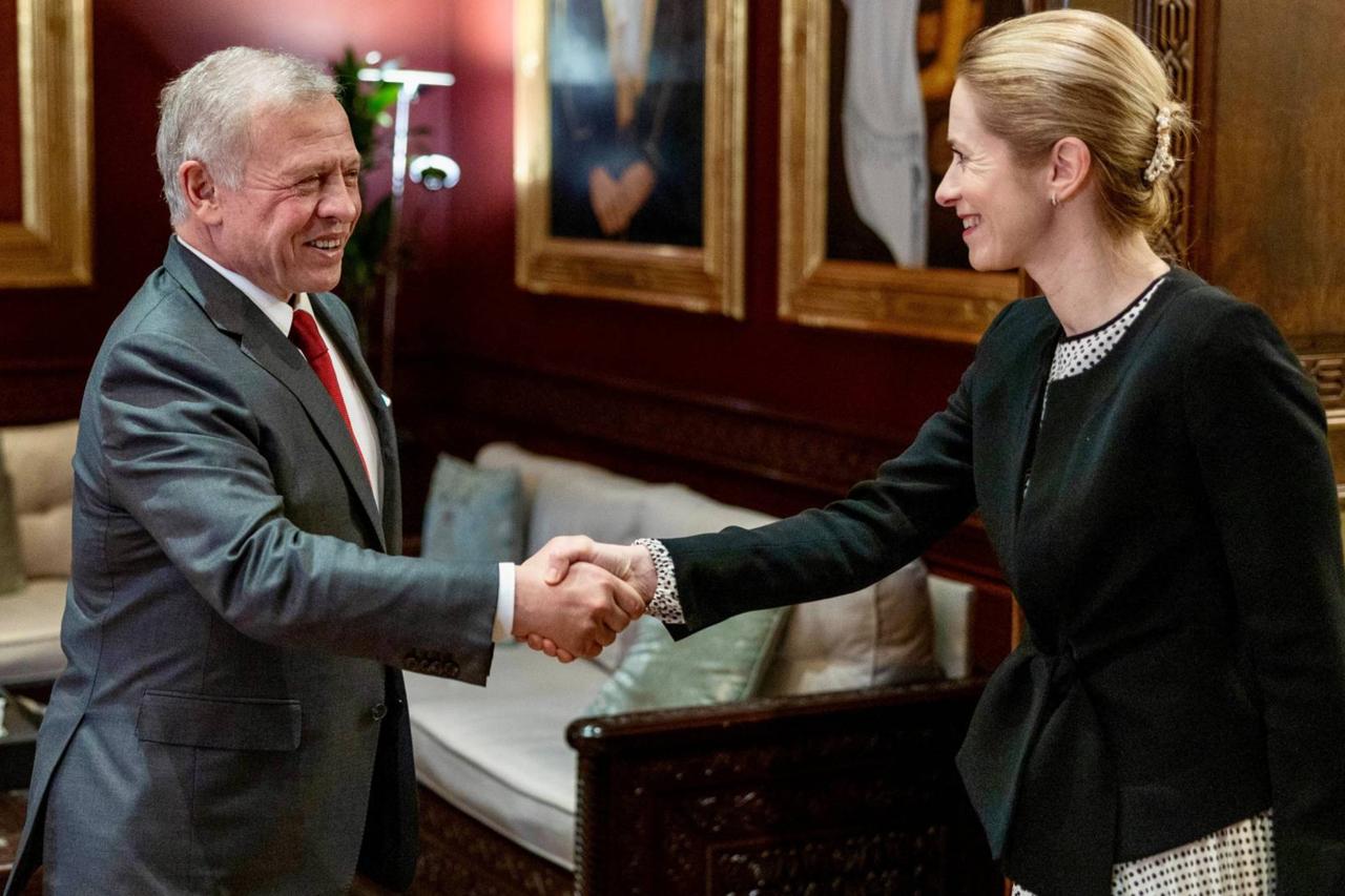 Jordan's king, EU foreign policy chief discuss deepening partnership amid crises