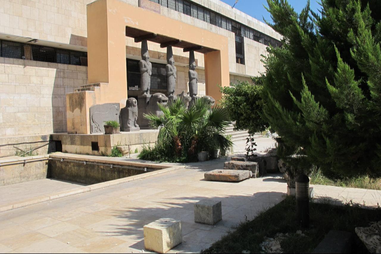 A view of Aleppo National Museum in Syria. (Photo via Wikimedia)