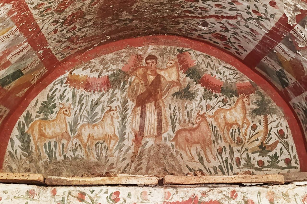Anatolia’s only known ‘Good Shepherd’ Jesus fresco uncovered in Iznik, crafted in Roman style
