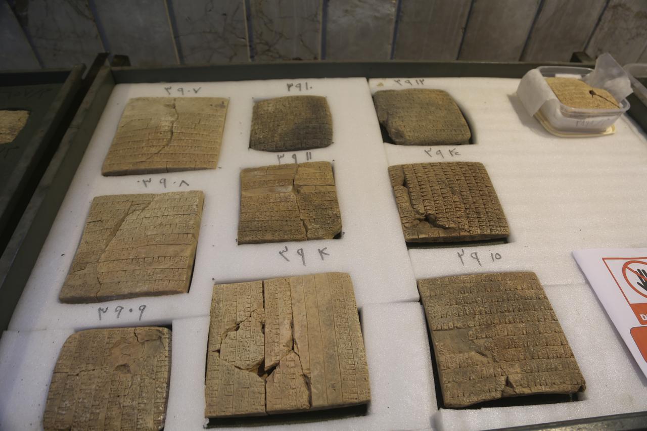 Syrian museum recovers 1,234 Ibla cuneiform tablets after decade in hiding