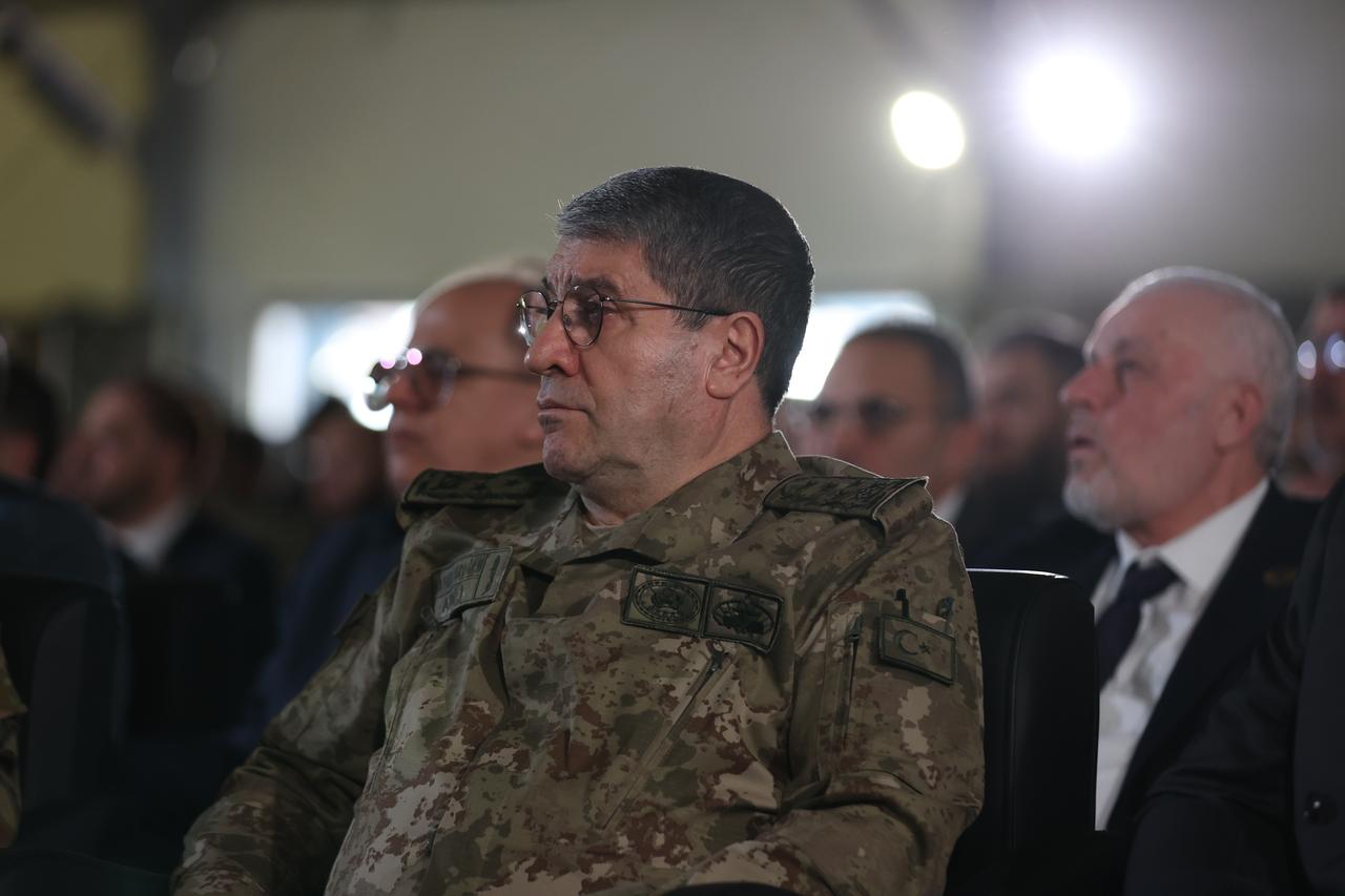 Turkish Armed Forces Chief of General Staff General Selcuk Bayraktaroglu attends the opening of "Syrian Revolution Military Exhibition" in Damascus, Syria, Dec. 5, 2025. (AA Photo)