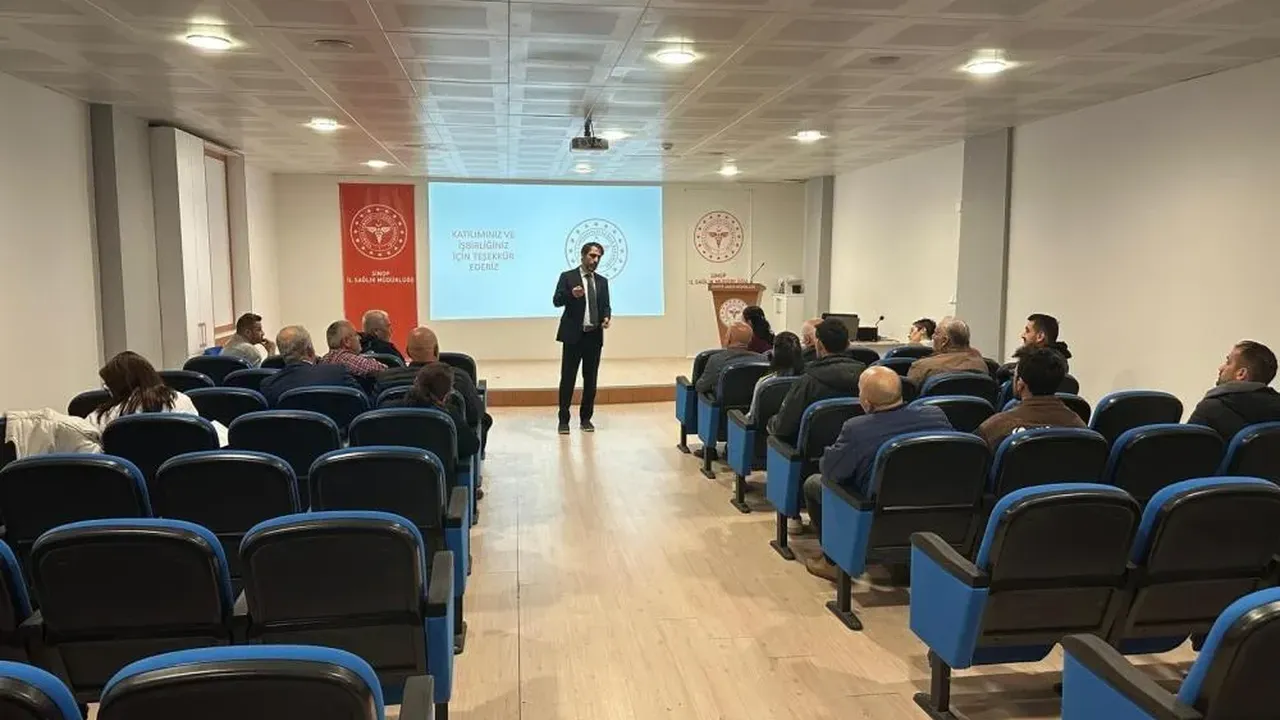 Sinop’ta Tütünle Mücadelede Isbirligi ve Denetim Toplantisi