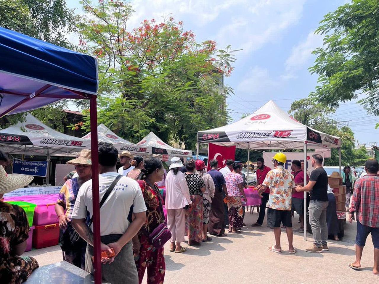 Türkiye delivers humanitarian aid to Myanmar earthquake victims